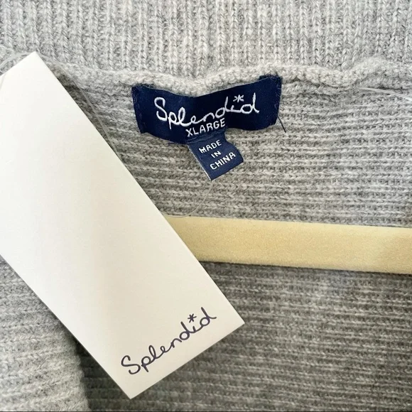 NWT Splendid Daphne Cowl Neck Sweater Dress - Picture 8 of 11